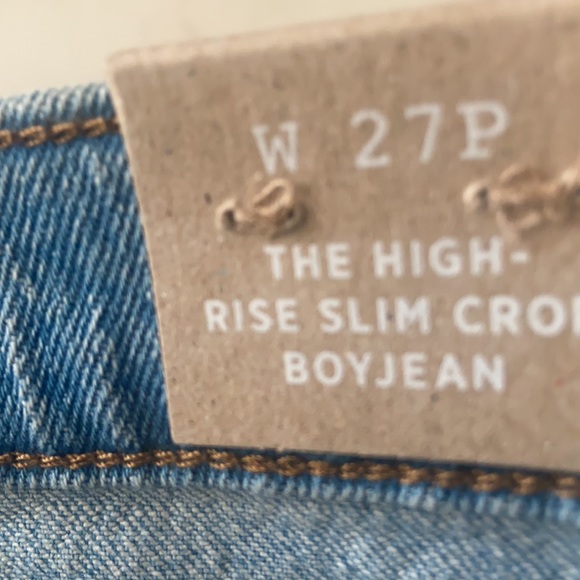 Madewell high rise crop jeans - Picture 11 of 14